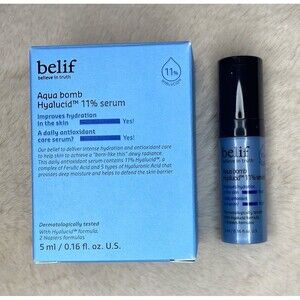 belif mini Aqua Bomb Hyaluronic Acid 11% Serum